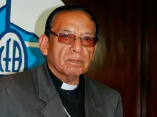 Cardeal eleito Toribio Ticona, Prelado Emérito de Corocoro (Bolívia).