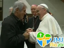 Dom Eduardo García e o Papa Francisco