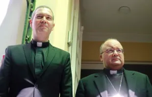 Mons. Jordi Bertomeu e Dom Charles Scicluna