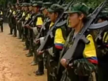 Mulheres integrantes das FARC.
