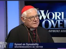 O cardeal Gerhard Müller na entrevista a Raymond Arroyo