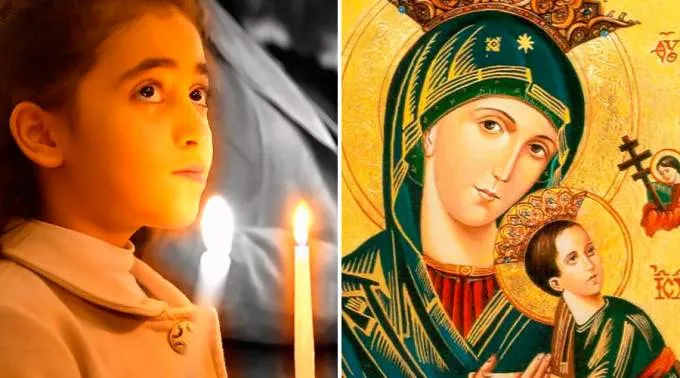 NinaCristiana_VirgenDelPerpetuoSocorro_AIN_280616.jpg ?? 