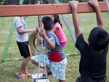 Crianças do lar “Principito”