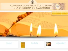 Novo site da Congregação para o culto divino e a Disciplina dos Sacramentos