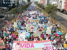 Marcha pela vida no Peru
