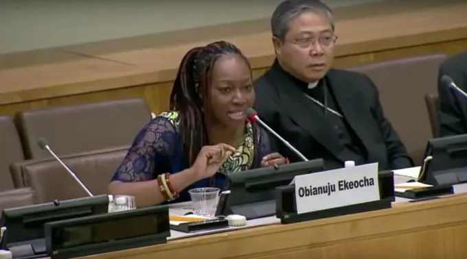 ObianujuEkeocha_CapturaYouTube_040317.jpg ?? 