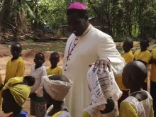 Dom Eduardo Hiiboro, no Sudão do Sul.