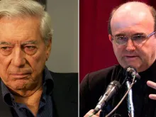Mario Vargas Llosa e Dom José Ignacio Munilla.