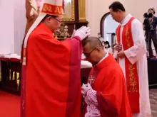 A consagração episcopal do novo bispo de Wuhan, China