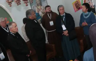 Bispos e religiosos visitam a Fundação Bom Pastor 