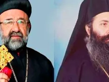 Bispos ortodoxos: Gregorios Yohanna Ibrahim e Boulos al-Yazigi