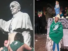 Obra de arte blasfema em Rafaela (Argentina