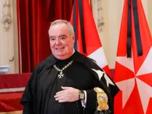 Fra John Dunlap, novo lugar tenente do grão-mestre da Ordem de Malta. Crédito: Ordem de Malta