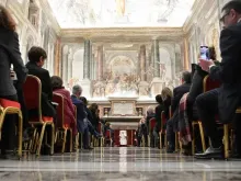 Audiência do Papa com o Instituto Nacional de Seguro contra Acidentes de Trabalho