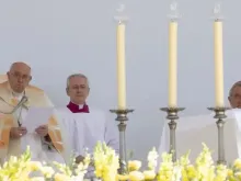 Papa Francisco na missa em Budapeste