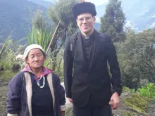 Pe. Federico Juan Highton, missionário no planalto tibetano.