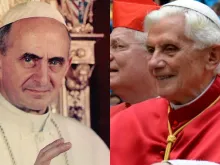 Paulo VI e Bento XVI