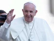 Papa Francisco. Crédito: Daniel Ibáñez