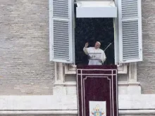 Papa Francisco no ângelus de hoje.