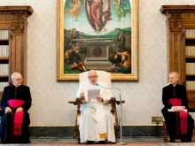 Papa Francisco durante a Audiência Geral.