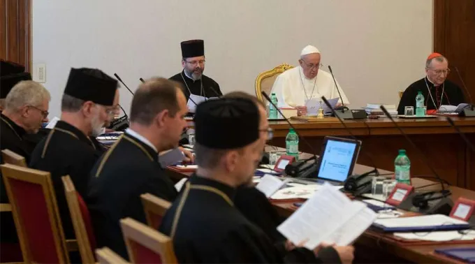 Papa-Francisco-Audiencia-Iglesia-Ucrania-Vatican-Media-05072019.jpg ?? 