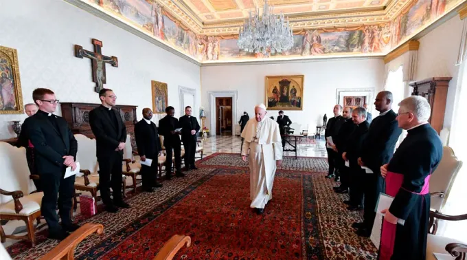 Papa-Francisco-Audiencia-Pontificio-Belga-Vatican-Media-18032021.jpg ?? 