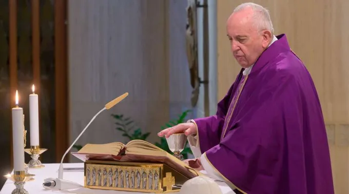 Papa-Francisco-Casa-Santa-Marta-Misa-Vaticano-Vatican-Media-16032020.jpg ?? 