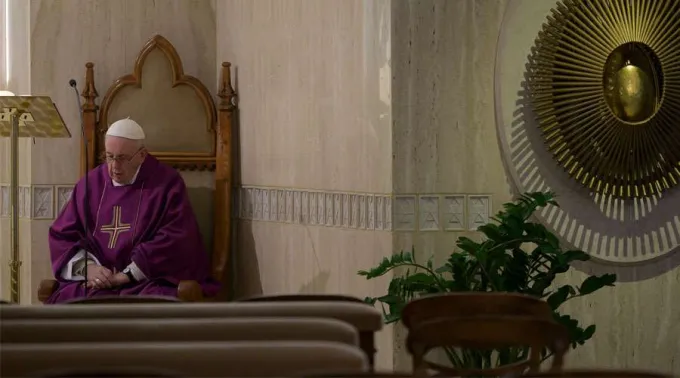 Papa-Francisco-Casa-Santa-Marta-Vatican-Media-08042020.jpg ?? 