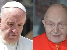 Papa Francisco e cardeal Rauber.