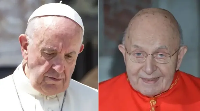 Papa-Francisco-Daniel-Ibanez-ACI-Prensa-muerte-Cardenal-Rauber-Vatican-Media-28032023.jpg ?? 