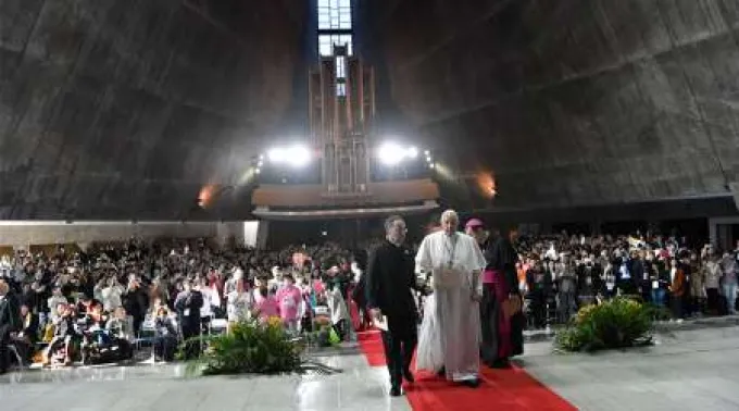 Papa-Francisco-Encuentro-Jovenes-Japon-Vatican-Media-25112019.jpg ?? 