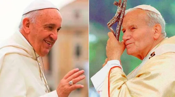Papa-Francisco-Juan-Pablo-II-Daniel-Ibanez-Vatican-Media-120520.jpg ?? 