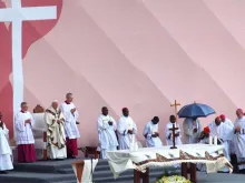 Santa Missa presidida pelo Papa Francisco em Maputo.