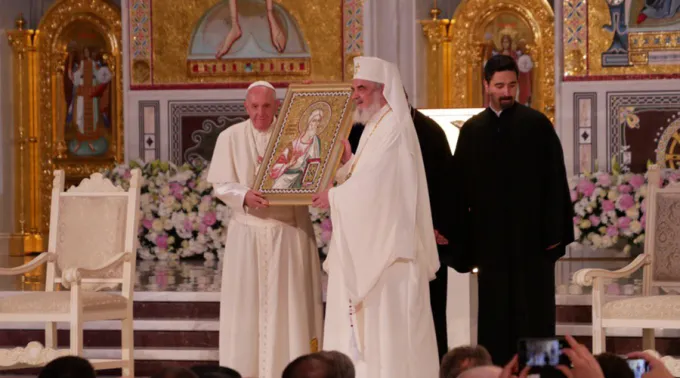 Papa-Francisco-Patriarca-Ortodoxo-Vatican-Media-210519.jpg ?? 