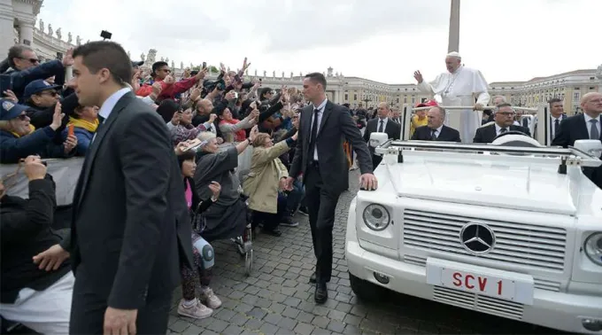 Papa-Francisco-Plaza-San-Pedro-Vatican-Media-29052019.jpg ?? 