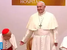 Papa Francisco na Tailândia. Crédito: Captura de vídeo (Vatican Media)