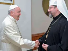 Papa recebe o Arcebispo Maior Sua Beatitude Sviatoslav Shevchuk.