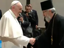 Papa Francisco no encontro com o Conselho Ecumênico das Igrejas 
