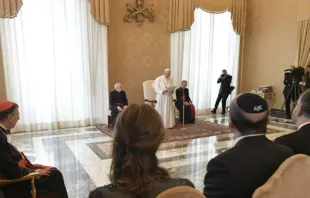 Papa Francisco recebe o do Comitê Judaico Americano.