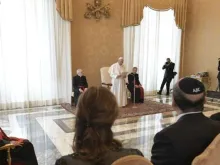 Papa Francisco recebe o do Comitê Judaico Americano.