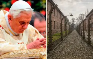 Papa Bento XVI e o campo de concentração de Auschwitz