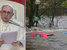 Papa Francisco - inundação