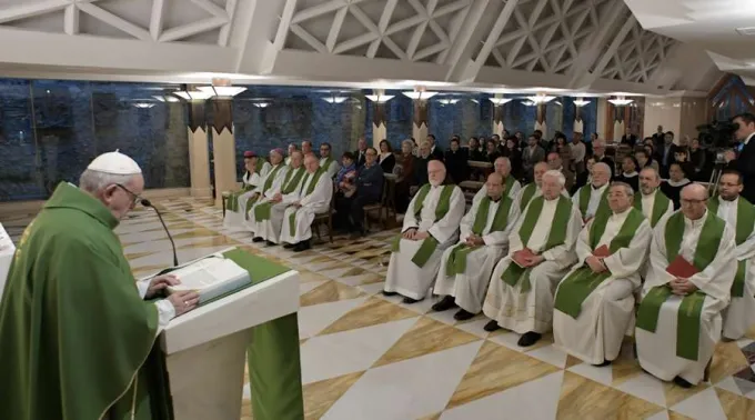 PapaCasaSantaMarta_19feb2019_VaticanMedia.jpg ?? 