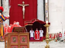 Papa Francisco celebra a Missa de Pentecostes.