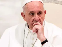 Papa Francisco. Crédito: Daniel Ibañez