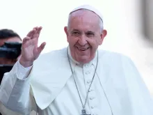 Papa Francisco. Crédito: Daniel Ibáñez