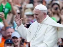 Papa Francisco. Crédito: Daniel Ibáñez