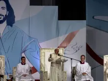 Papa Francisco na vigília da JMJ Panamá 2019.
