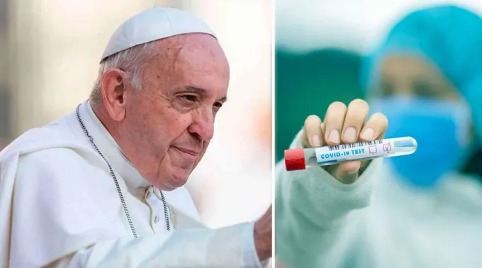 PapaFrancisco-DanielIbanez-ACIPrensa-Coronavirus-test-Pixabay-12112020.jpg ?? 