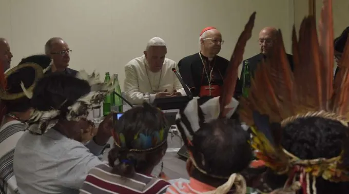 PapaFrancisco-indigenas-VaticanMedia-17102019.jpg ?? 